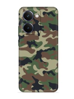 Army Military Camouflage Dark Green Embossed Soft Silicone Case for Realme P3 Ultra (5G)