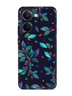Decorative Watercolor Flower Embossed Soft Silicone Case for Realme P3 Ultra (5G)