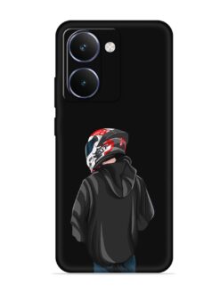 Motorcycle Rider Embossed Soft Silicone Case for Realme P3 Ultra (5G)