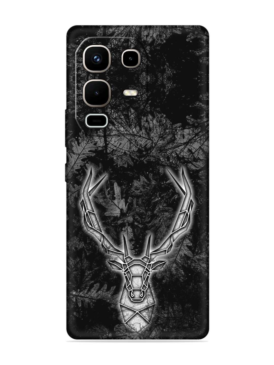 Alpha Digital Luxury Soft Texture Deer Patterned TPU Cloth Protective Case For IPhone 14Plus, Dirt-Resistant, Anti-Shock, Anti-Fingerprint, Full Body - View #10