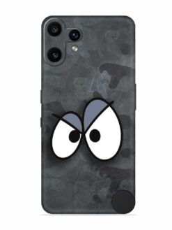 Big Eyes Night Mode Embossed Soft Silicone Case for Nothing CMF Phone 2 Pro (5G)