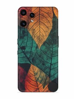 Leaves Artwork Embossed Soft Silicone Case for Nothing CMF Phone 2 Pro (5G)
