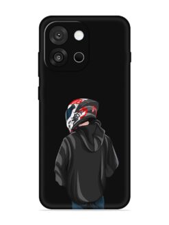Motorcycle Rider Embossed Soft Silicone Case for Oneplus 13S (5G)