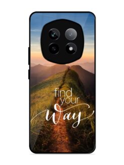 Find Your Way Glossy Metal Phone Cover for Realme P2 Pro (5G)