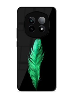 Feather Texture Glossy Metal Phone Cover for Realme P2 Pro (5G)