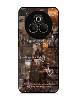 Melancholy Aesthetic Glossy Metal Phone Cover for Realme P3 Pro (5G)