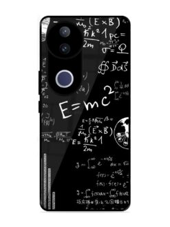 E=Mc2 Mass?Energy Equivalence Glossy Metal Phone Cover for Vivo V50E (5G)