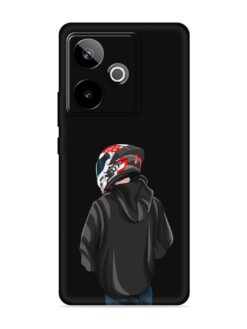 Motorcycle Rider Embossed Soft Silicone Case for Realme Gt 7 (5G)