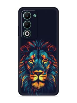 Colorful Lion Embossed Soft Silicone Case for Oppo A5 (5G)