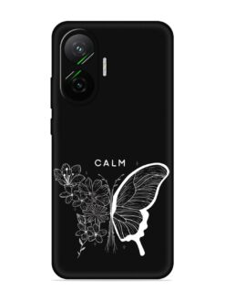 Calm Embossed Soft Silicone Case for Poco F7 (5G)