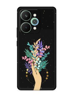 Flower On Hand Embossed Soft Silicone Case for Realme 15 Pro (5G)