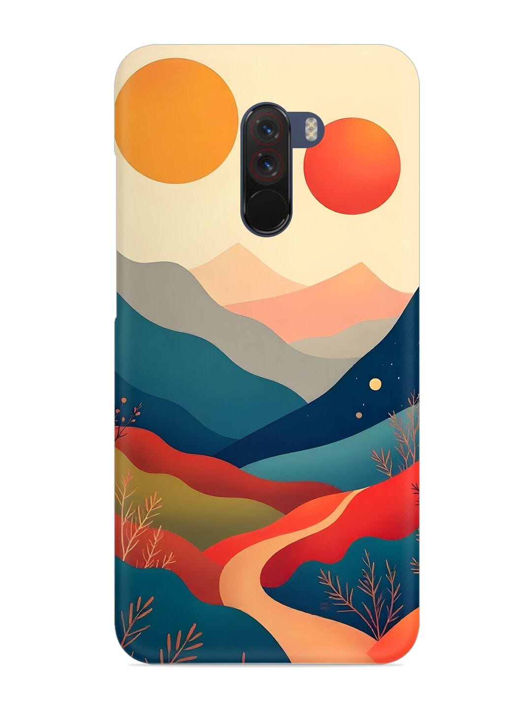 Casekaro Poco F1 Back Cover Printed Cover Case For Oppo F1 Durable