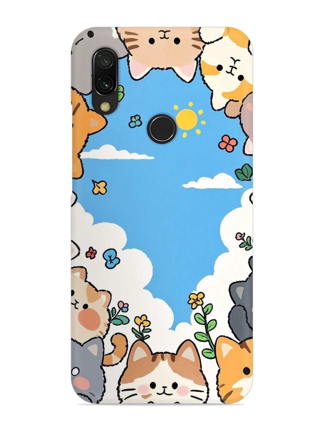 Buy Cute And Cartoonish Snap Case for Xiaomi Redmi Y3 at 99 - Main Image