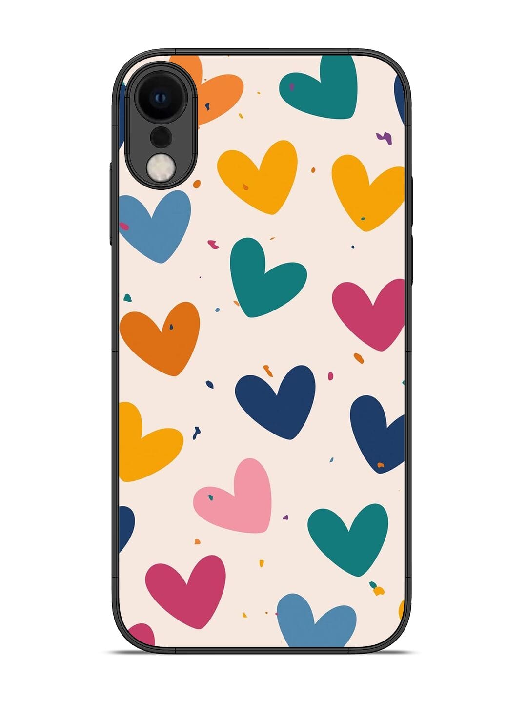 Buy Rainbow Hearts SoftSnap Cover for Apple Iphone Xr at 199