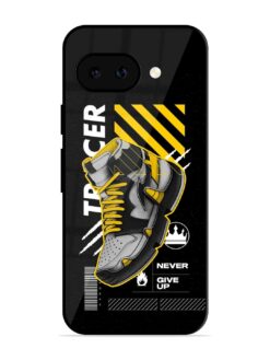 Shoe Background Glossy Metal Phone Cover for Google Pixel 9A