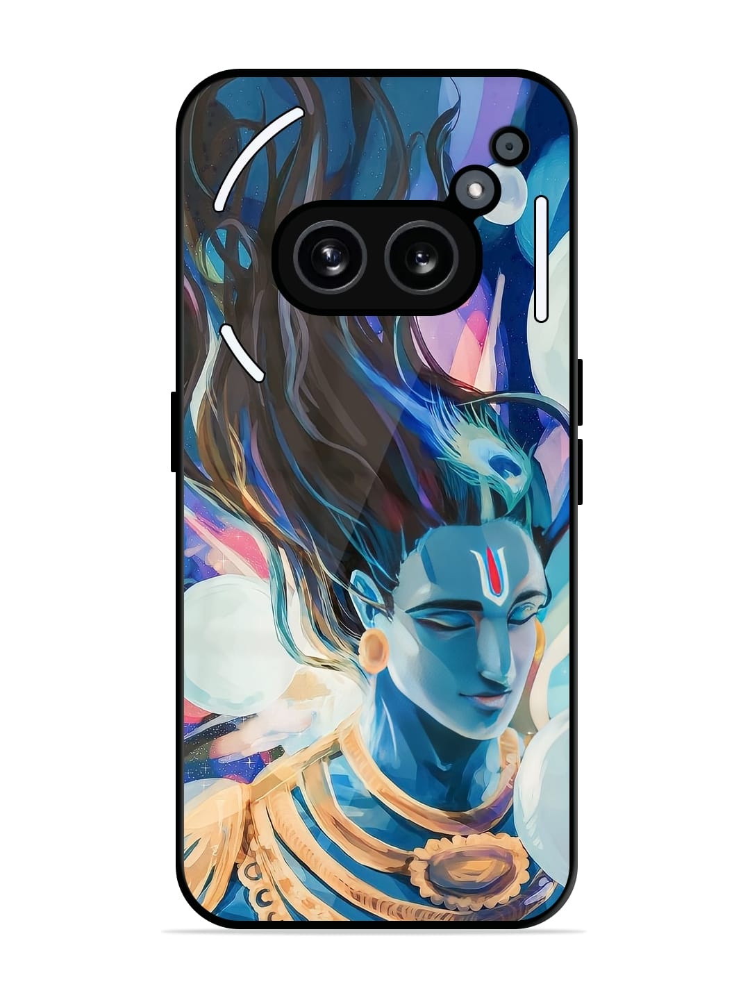 Buy Bhagwan Sri Krishna Glossy Metal Phone Cover for Nothing Phone