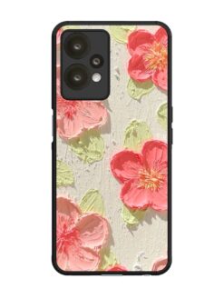 Textured Floral Relief SoftSnap Case for Oneplus Nord Ce 2 Lite (5G)