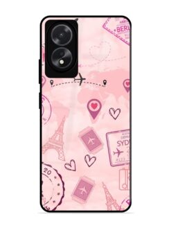 Pink Passport SoftSnap Case for Oppo A18