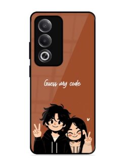 Cute Couple Cartoon Illustration SoftSnap Case for Oppo A3 Pro (5G)