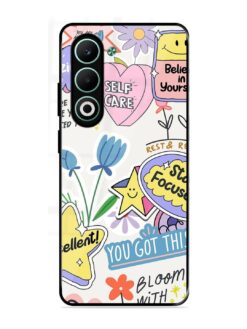 Colorful Motivational Stickers SoftSnap Case for Oppo A5 (5G)