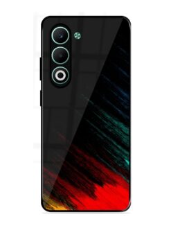 Color Pattern Glossy Metal Phone Cover for Oppo A5 (5G)