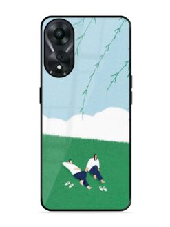Couple Relaxing Under A Tree SoftSnap Case for Oppo A78 (5G)