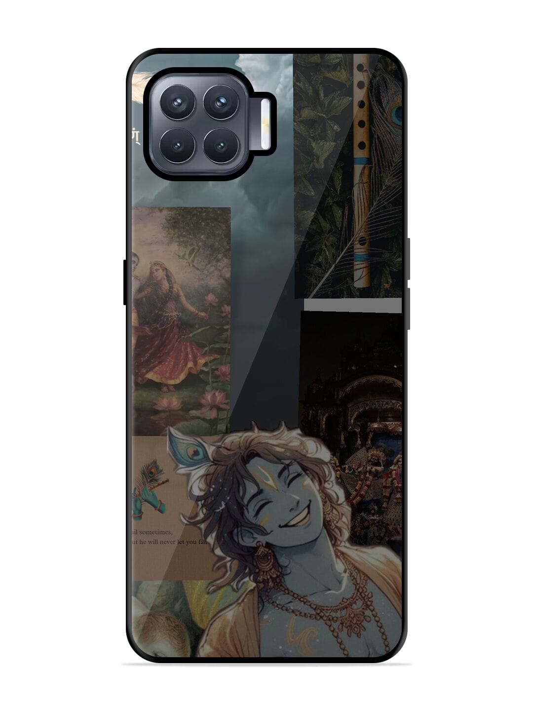 Dark Knight Oppo F17 Pro Back Cover Iphone Logo Oppo F17 Back