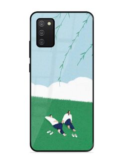 Couple Relaxing Under A Tree SoftSnap Case for Samsung Galaxy A03S