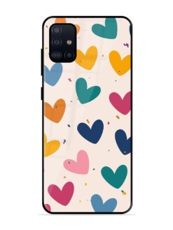 Rainbow Hearts SoftSnap Case for Samsung Galaxy A51
