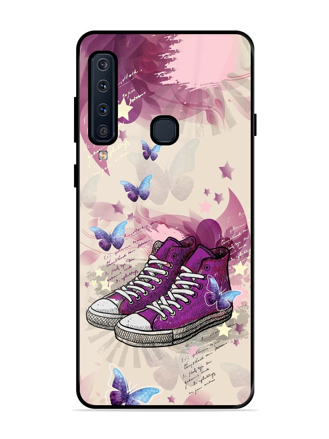 Buy Pair Of Purple High-Top Sneakers SoftSnap Cover for Samsung