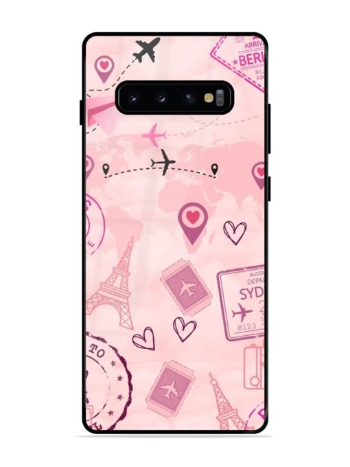 Buy Pink Passport SoftSnap Cover for Samsung Galaxy S10 Plus at 199  Only Zapvi