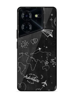 Wanderlust Sketchbook SoftSnap Case for Tecno Pova 5 Pro (5G)