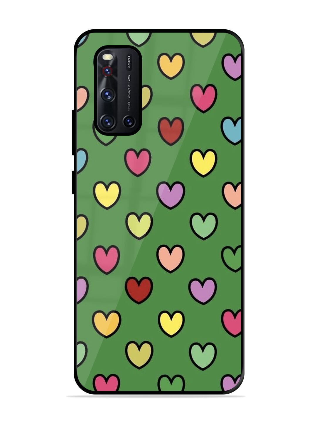 V19 Back Cover Vivo V19 Rainbow Cover Mobile Vivo V19 Case