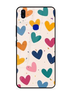 Rainbow Hearts SoftSnap Case for Vivo V9