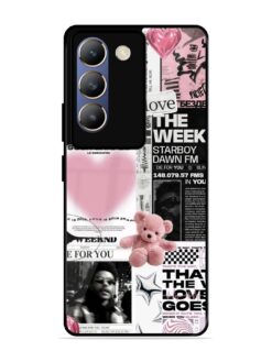 Aesthetic Music Collage SoftSnap Case for Vivo Y200E (5G)