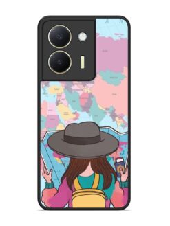 World Map SoftSnap Case for Vivo Y36