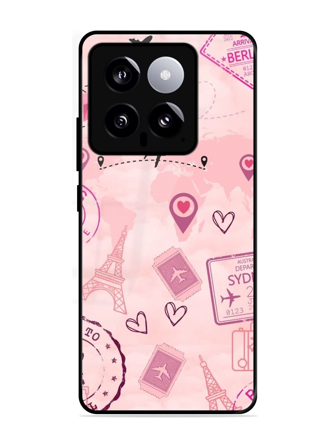 Buy Pink Passport SoftSnap Cover for Xiaomi Mi 14 (5G) at 199 Only  Zapvi