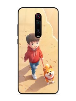 Boy & Cute Dog SoftSnap Case for Xiaomi Redmi K20 Pro