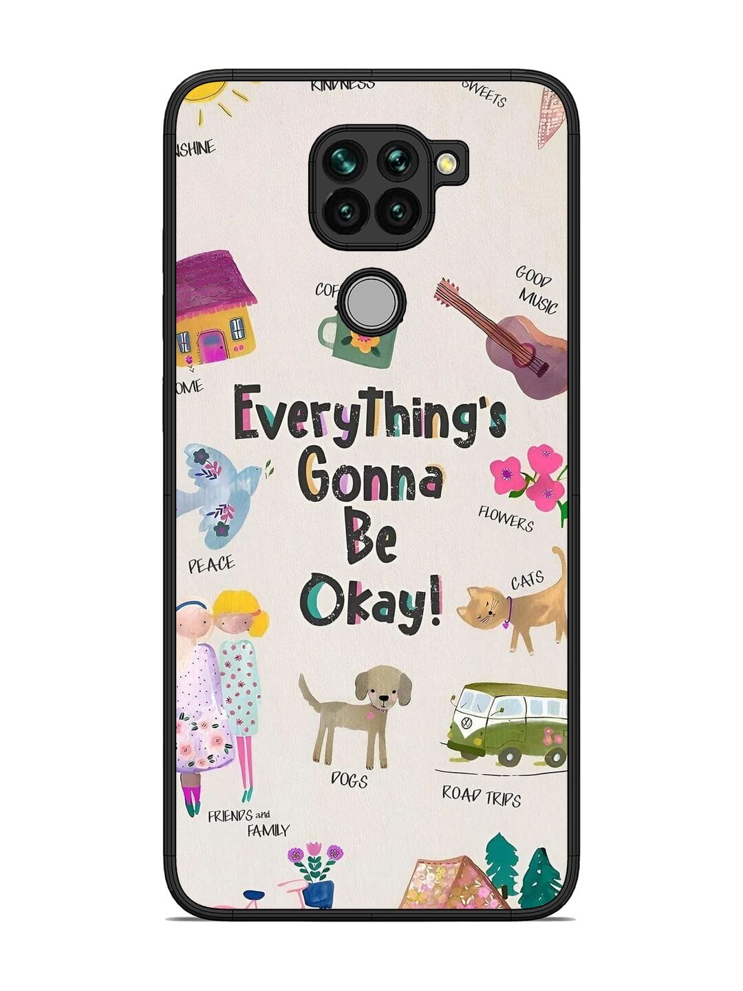 Buy Various Illustrations SoftSnap Cover for Xiaomi Redmi Note at 199  Only Zapvi