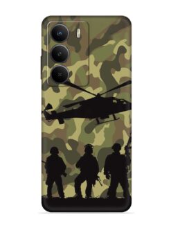 Army Heros Embossed Soft Silicone Case for Realme Narzo 80 Lite (5G)