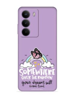 Rainbow Butterfly Design Embossed Soft Silicone Case for Realme Narzo 80 Lite (5G)