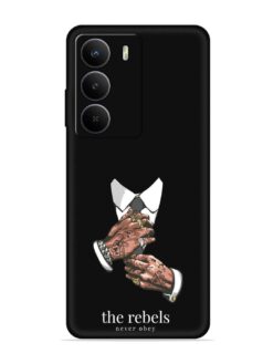 Rebels Slogan Man Embossed Soft Silicone Case for Realme Narzo 80 Lite (5G)