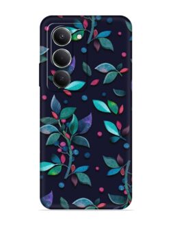 Decorative Watercolor Flower Embossed Soft Silicone Case for Xiaomi Redmi 15 (5G)