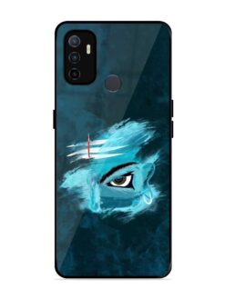 Lord Shiva Glossy Metal Phone Cover for Oppo A53