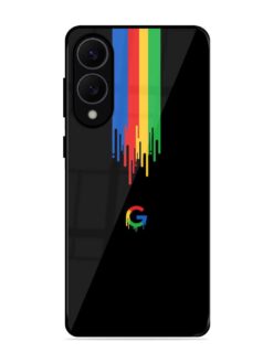 Google Logo Glossy Metal Phone Cover for Samsung Galaxy S25 Edge (5G)