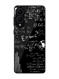 E=Mc2 Mass?Energy Equivalence Glossy Metal Phone Cover for Samsung Galaxy S25 Edge (5G)