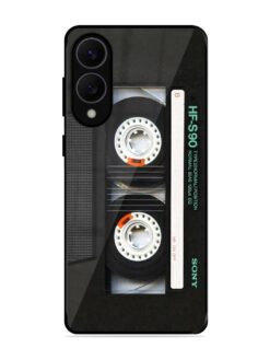 Sony Hf-S90 Cassette Glossy Metal Phone Cover for Samsung Galaxy S25 Edge (5G)