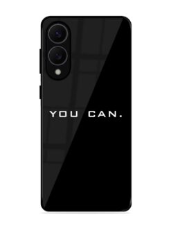 You Can Glossy Metal Phone Cover for Samsung Galaxy S25 Edge (5G)