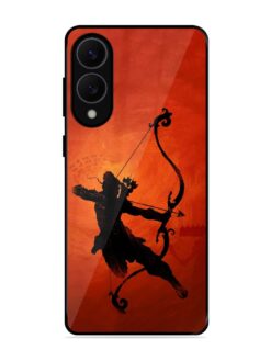 Illustration Lord Rama Glossy Metal Phone Cover for Samsung Galaxy S25 Edge (5G)