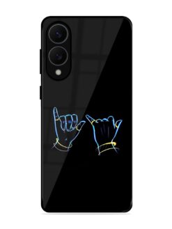 Symbolic Krishna Flute Glossy Metal Phone Cover for Samsung Galaxy S25 Edge (5G)